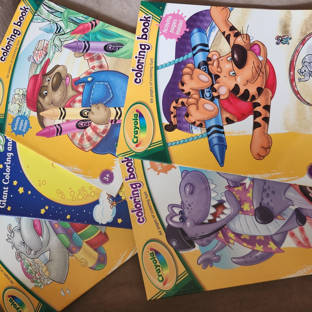 Crayola Coloring Book Collection - Vibrant Colors